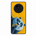 Cute Panda Sketch Premium Glass Phone Case for Realme 13 5G