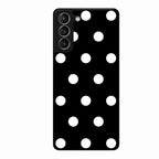 Classic Polka Dot Glass Phone Case for Samsung Galaxy S21 Plus