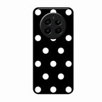 Classic Polka Dot Glass Phone Case for Realme P1 5G
