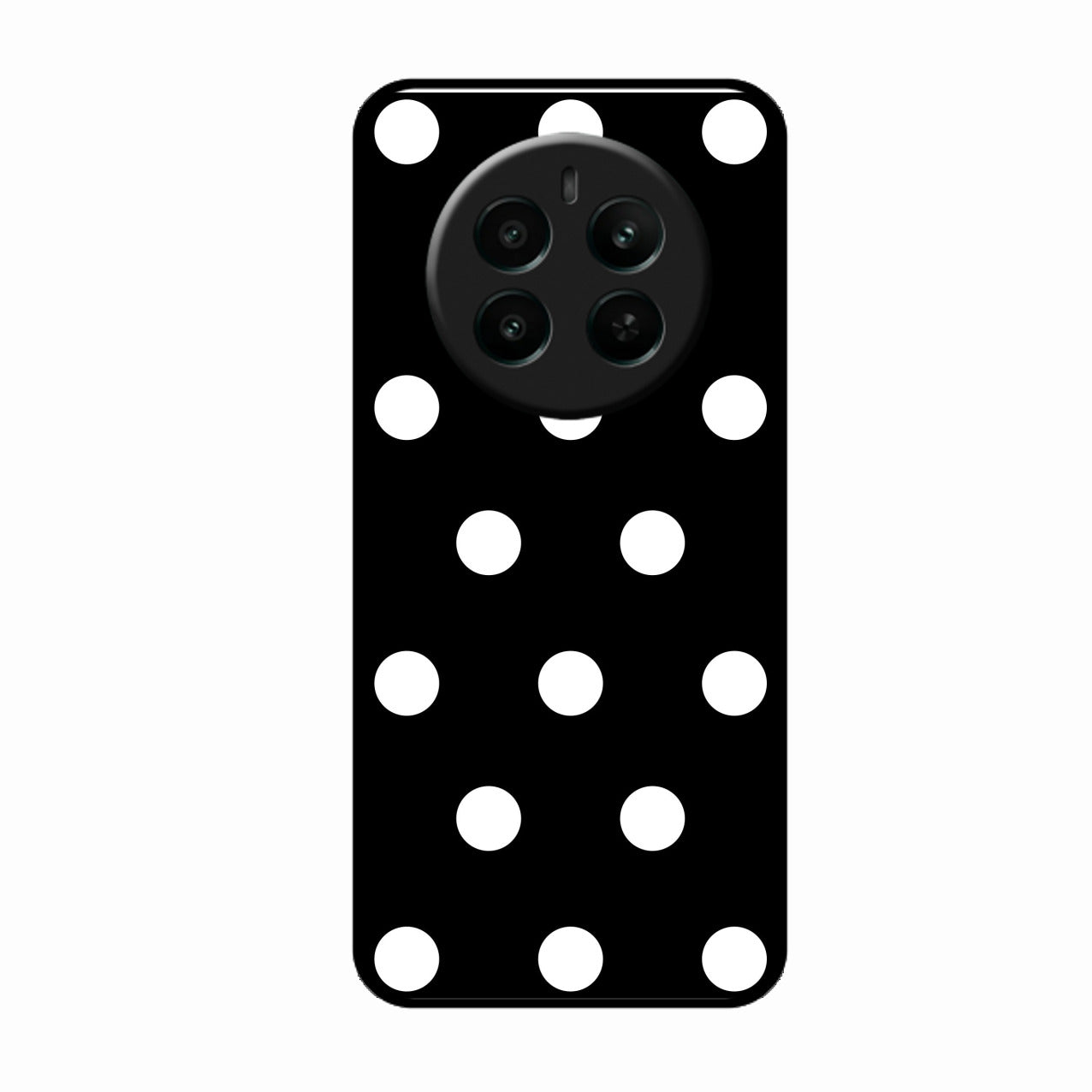 Classic Polka Dot Glass Phone Case for Realme P1 5G