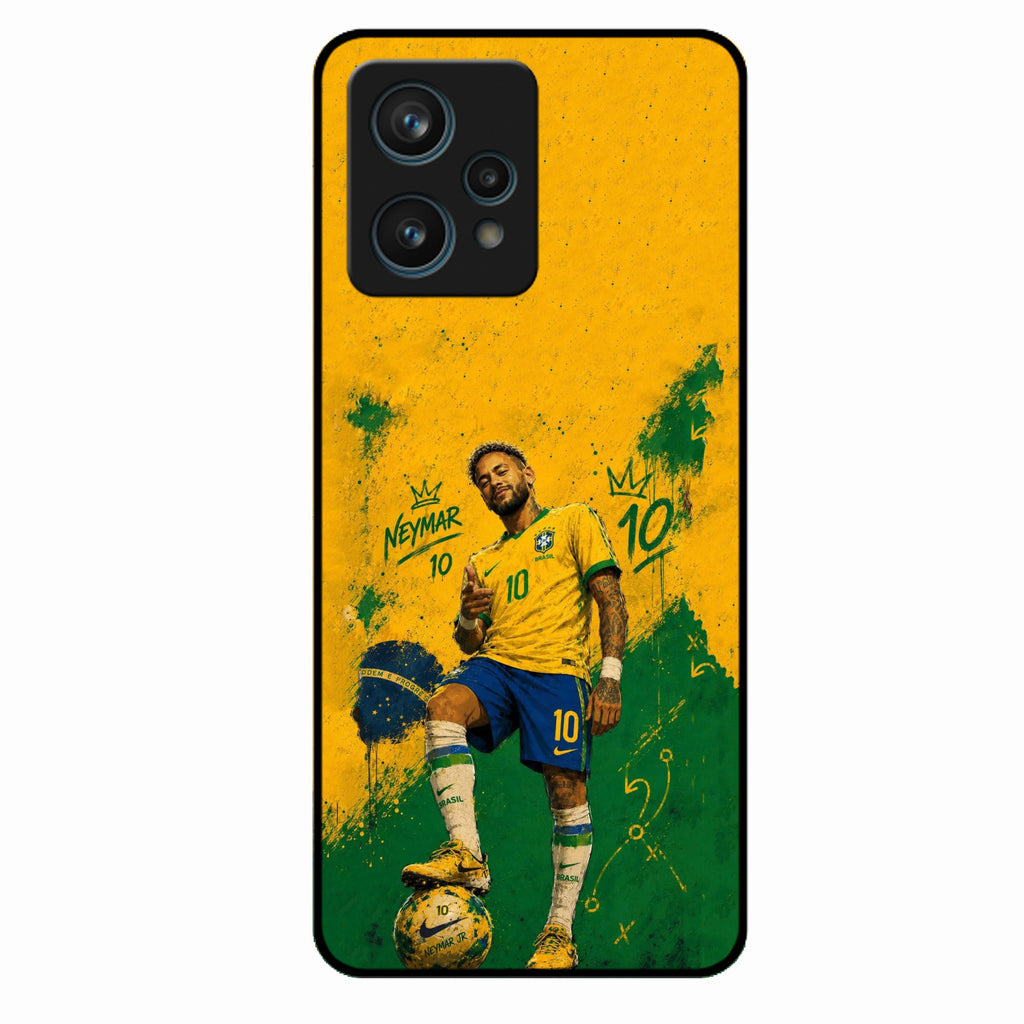 Golden Striker Glass Phone Case for Realme 9 Pro Plus 5G