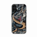 Midnight Dragon Glass Phone Case for iPhone 17
