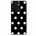 Classic Polka Dot Glass Phone Case for Vivo Y300 Plus 5G