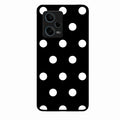 Classic Polka Dot Glass Phone Case for Redmi Note 12 Pro Plus 5G