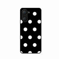 Classic Polka Dot Glass Phone Case for iQOO Z9 Lite 5G