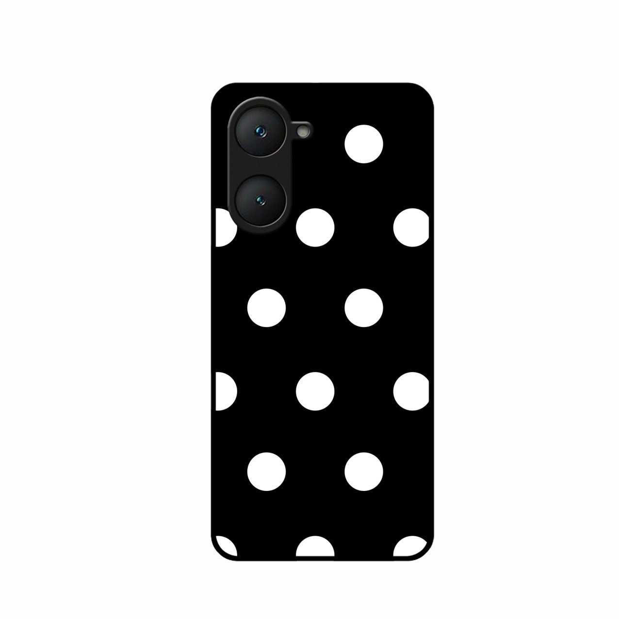 Classic Polka Dot Glass Phone Case for iQOO Z9 Lite 5G
