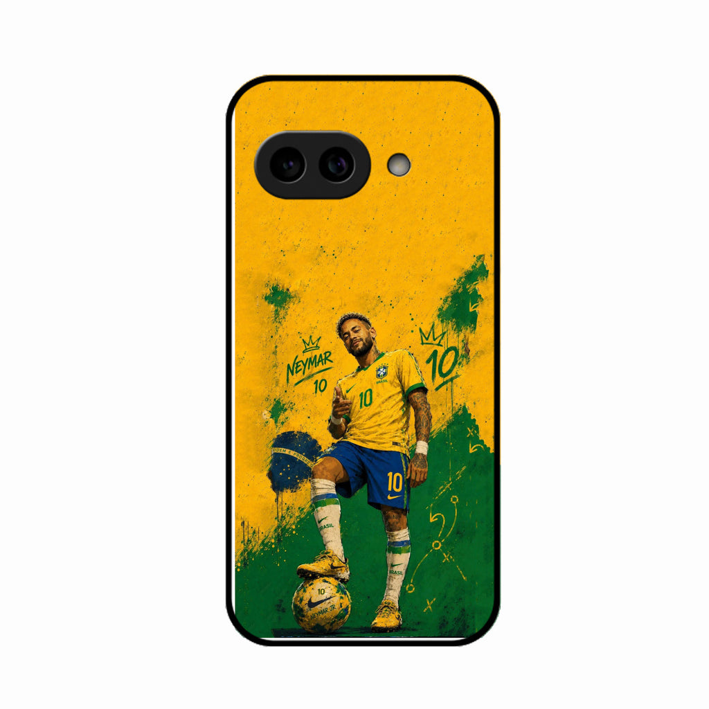 Golden Striker Glass Phone Case for Google Pixel 10A 5G