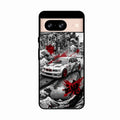Japanese Wave Drift Racing Premium Glass Phone Case for Google Pixel 8 5G - ShopOnCliQ
