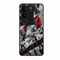 Itachi Uchiha Manga Collage Glass Phone Case for Vivo V29 5G