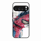 Red Blue Web Hero Glass Phone Cover for Google Pixel 10 Pro