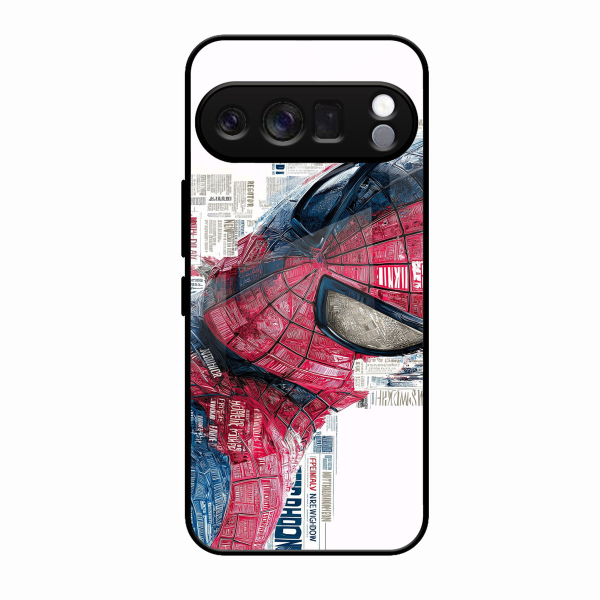Red Blue Web Hero Glass Phone Cover for Google Pixel 10 Pro