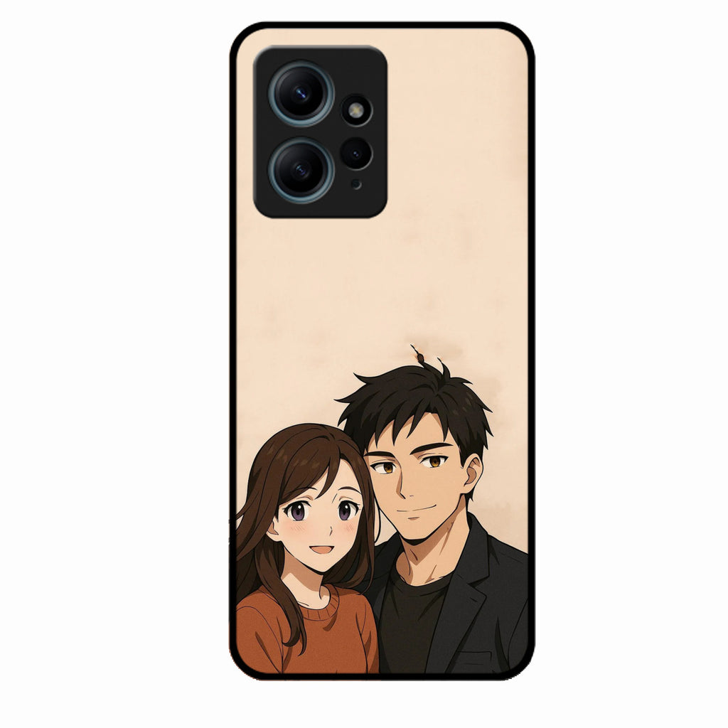 Custom Personalised Art Photo Glass Case for Redmi Note 12 4G
