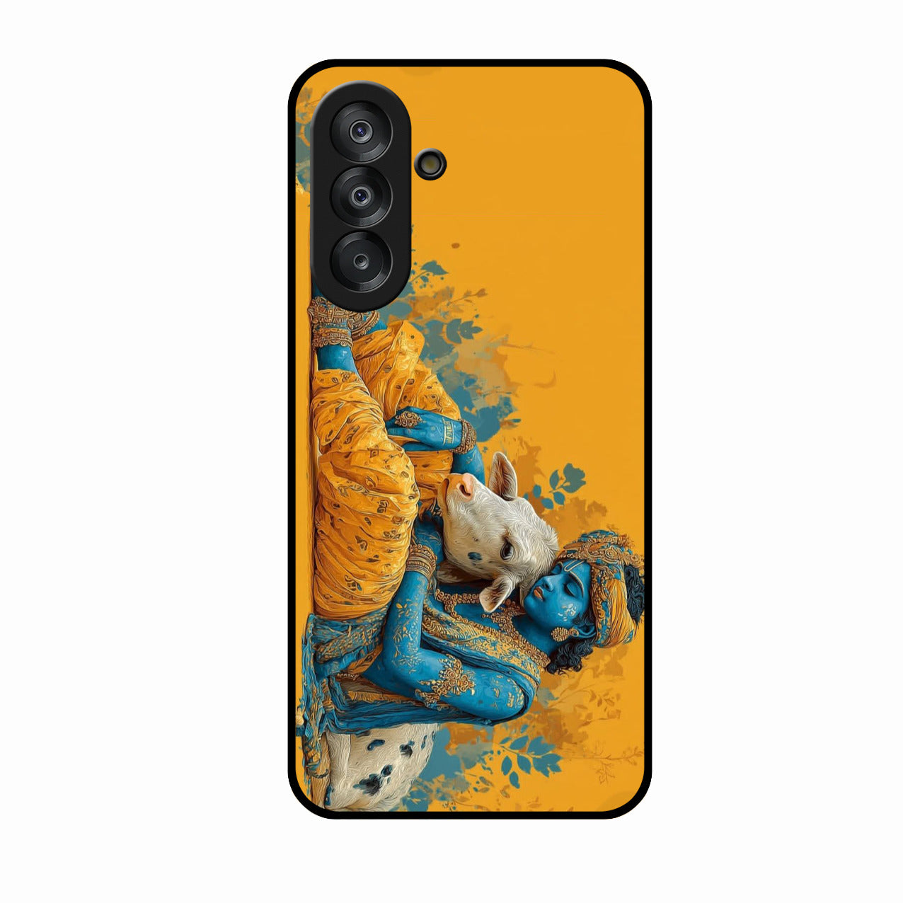 Divine Krishna Gopal Premium Glass Phone Case for Samsung Galaxy A26 5G