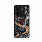 Midnight Dragon Glass Phone Case for iQOO Z9S Pro 5G