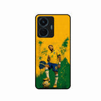 Golden Striker Glass Phone Case for iQOO Z6 Lite 5G