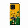Golden Striker Glass Phone Case for Motorola G84 5G