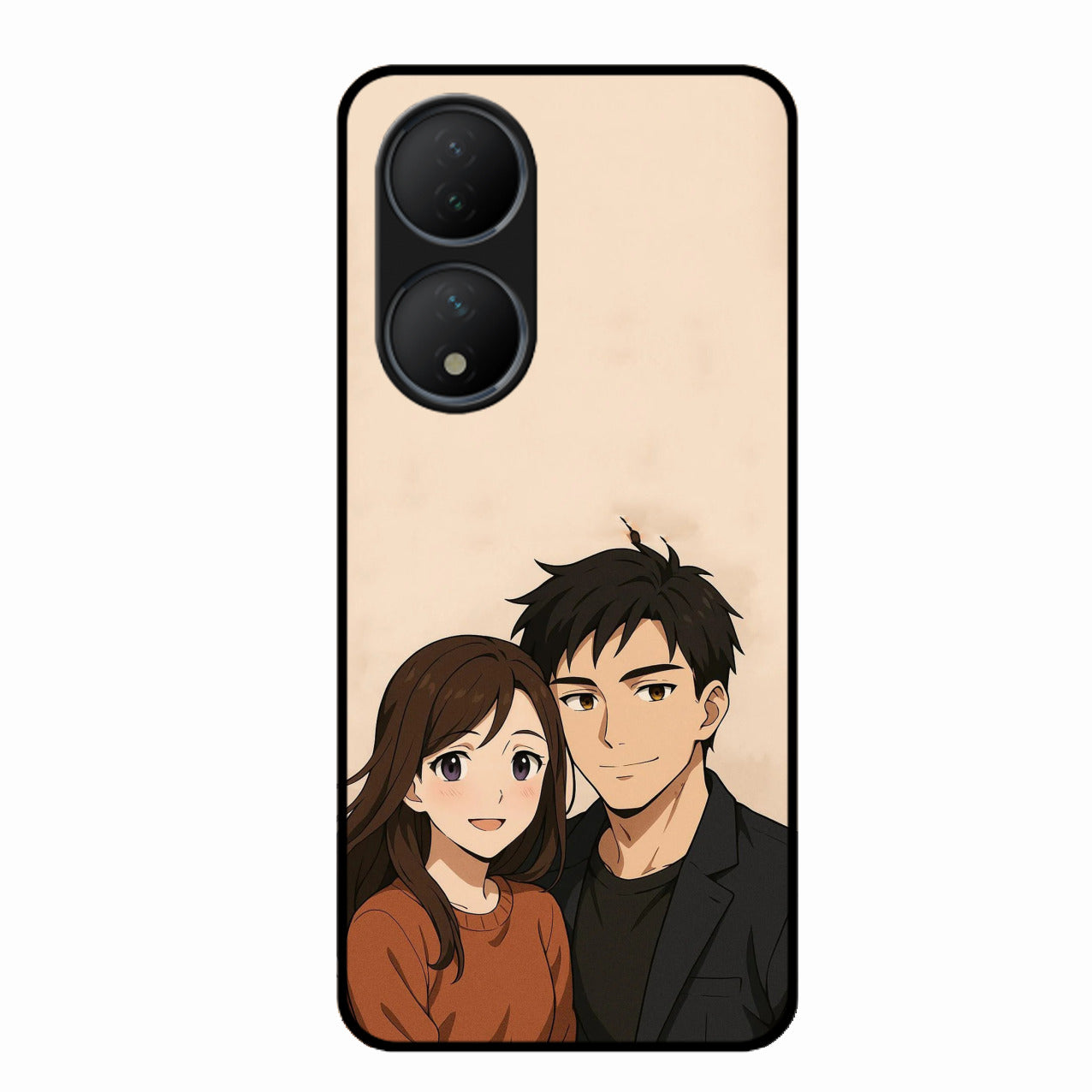 Custom Personalised Art Photo Glass Case for Vivo Y100A 5G