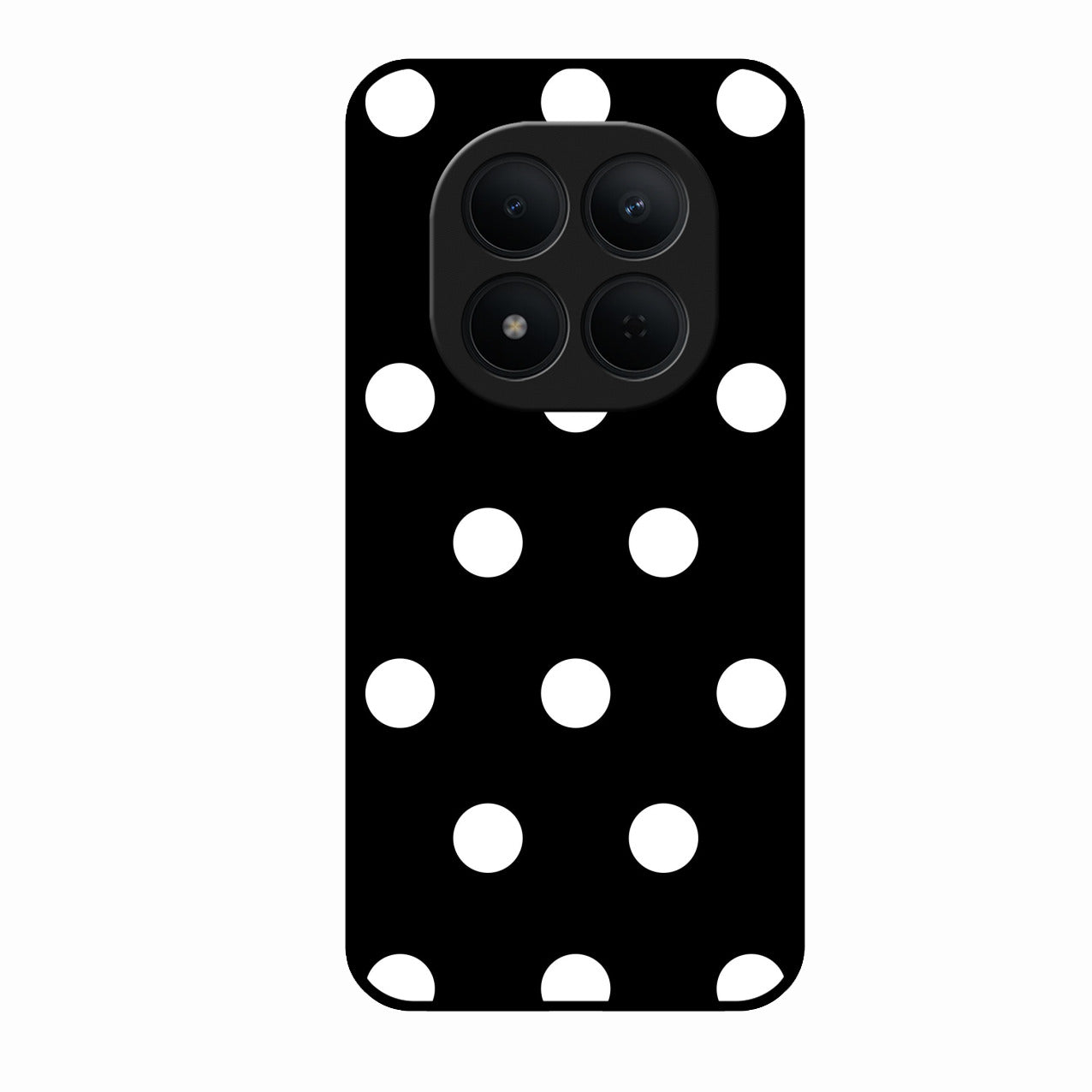 Classic Polka Dot Glass Phone Case for Redmi Note 15 Pro 5G