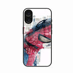 Red Blue Web Hero Glass Phone Cover for iPhone 17