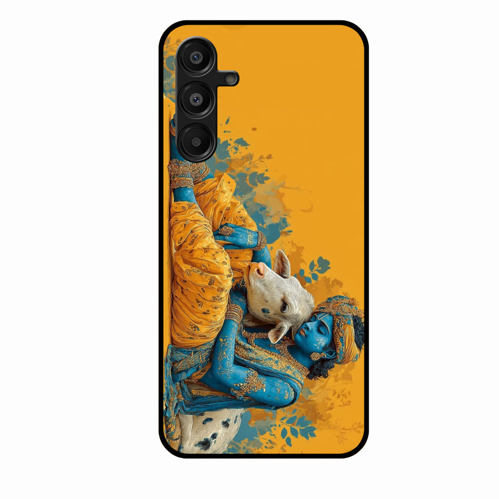Divine Krishna Gopal Premium Glass Phone Case for Samsung Galaxy M16 5G - ShopOnCliQ
