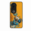 Divine Krishna Gopal Premium Glass Phone Case for Vivo T4 Ultra 5G