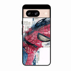 Red Blue Web Hero Glass Phone Cover for Google Pixel 9 Pro 5G