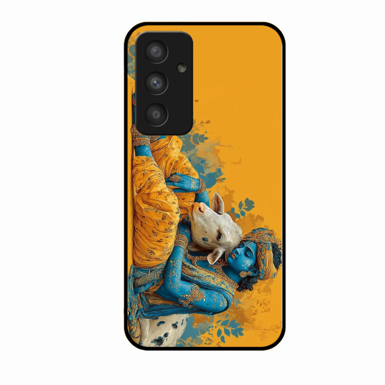 Divine Krishna Gopal Premium Glass Phone Case for Samsung Galaxy A54 5G