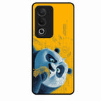 Cute Panda Sketch Premium Glass Phone Case for Oppo A3 Pro 5G