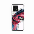 Red Blue Web Hero Glass Phone Cover for Motorola G84 5G