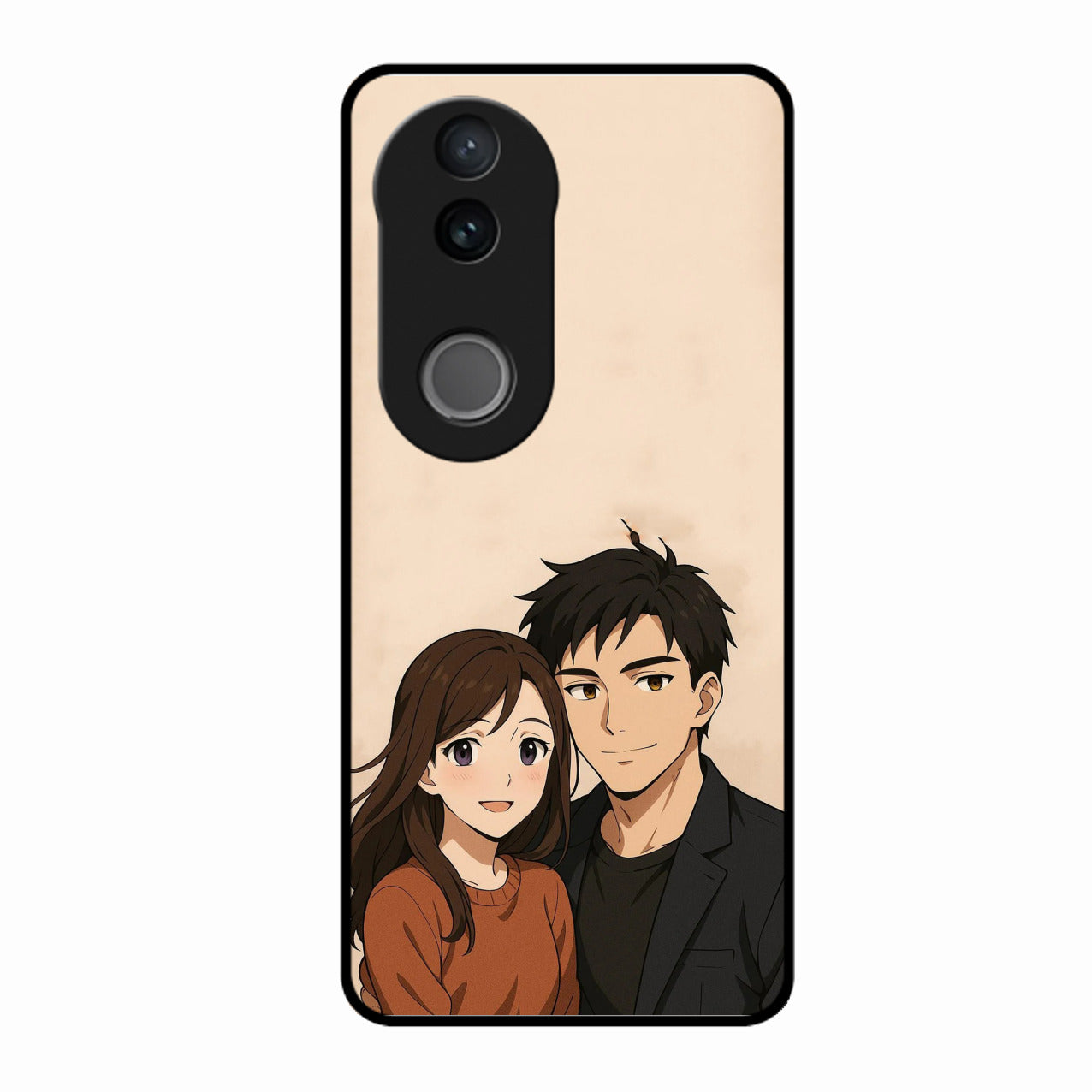 Custom Personalised Art Photo Glass Case for Vivo V50 5G