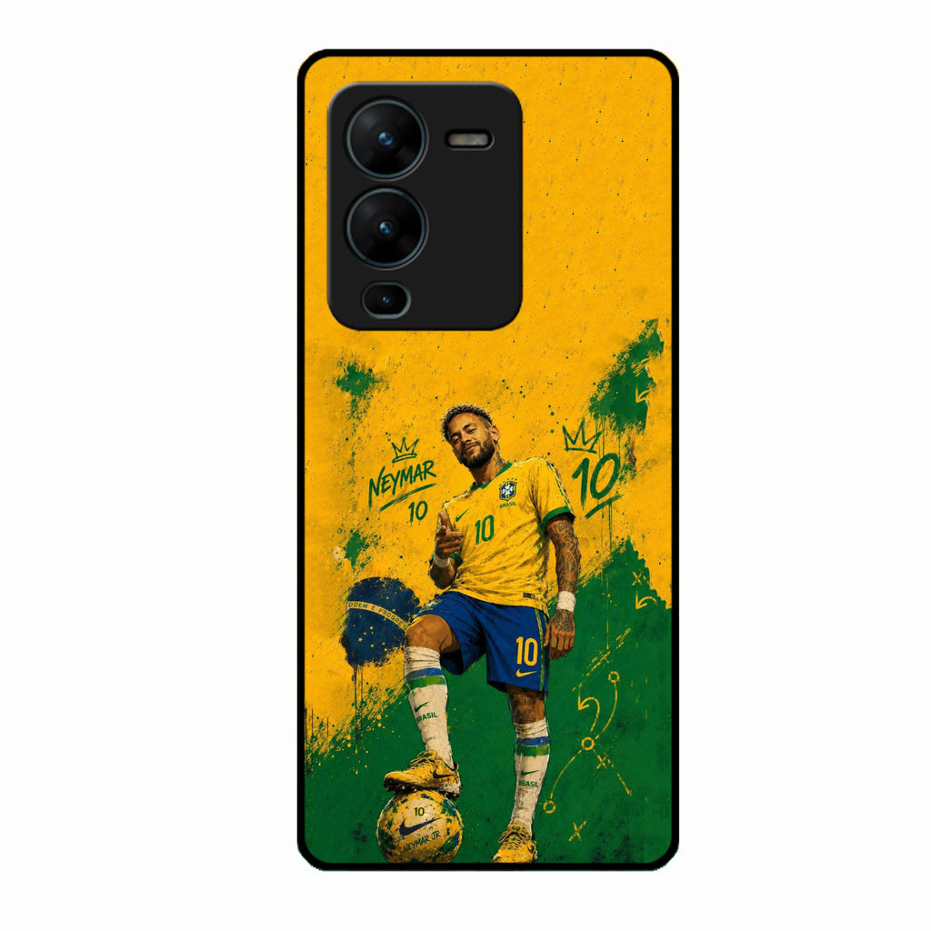 Golden Striker Glass Phone Case for Vivo V25 Pro 5G