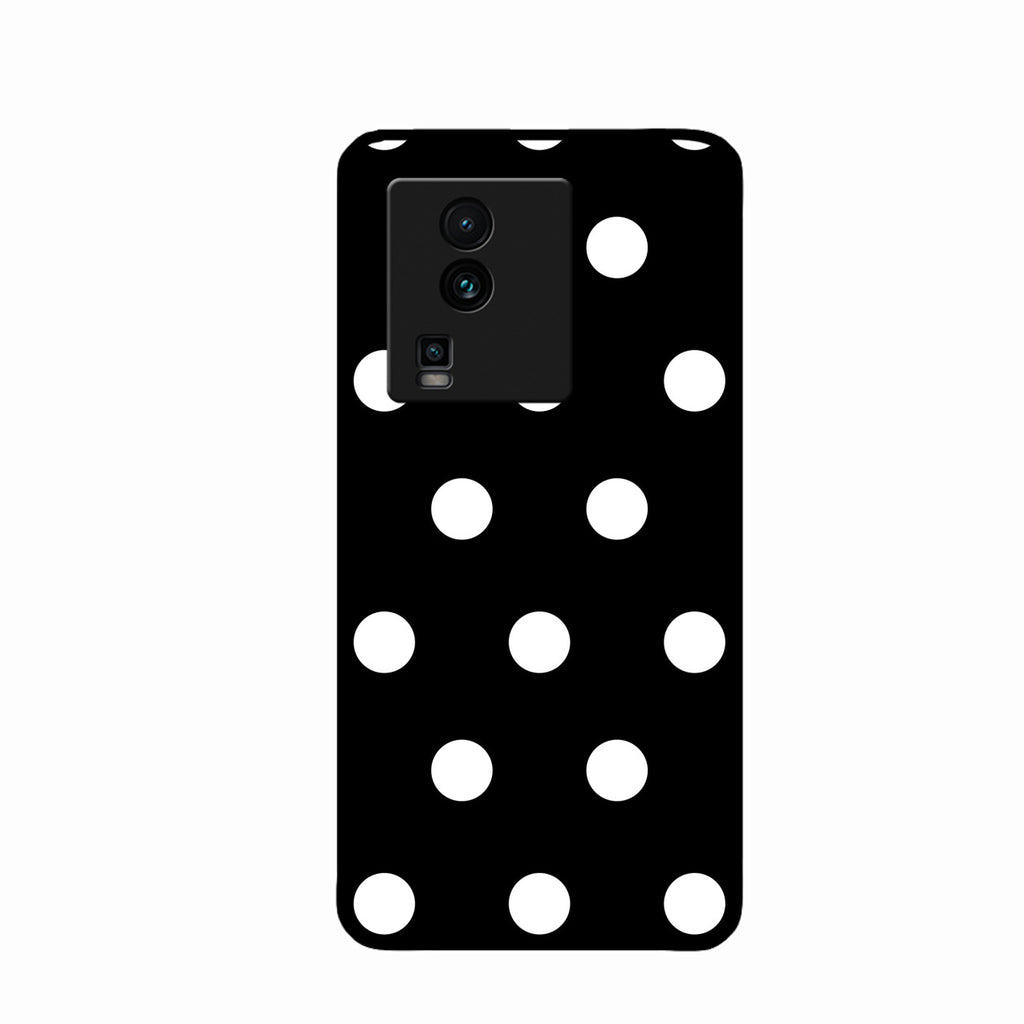 Classic Polka Dot Glass Phone Case for iQOO Neo 7 5G