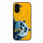 Cute Panda Sketch Premium Glass Phone Case for Oppo K14x 5G