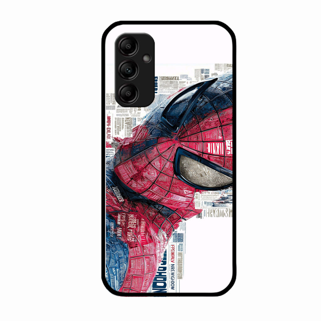 Red Blue Web Hero Glass Phone Cover for Samsung Galaxy A14 5G - ShopOnCliQ