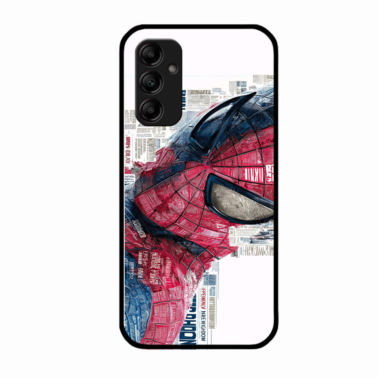 Red Blue Web Hero Glass Phone Cover for Samsung Galaxy A14 5G