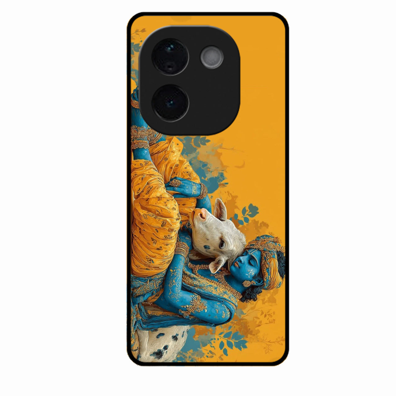 Divine Krishna Gopal Premium Glass Phone Case for Vivo T3 Pro 5G