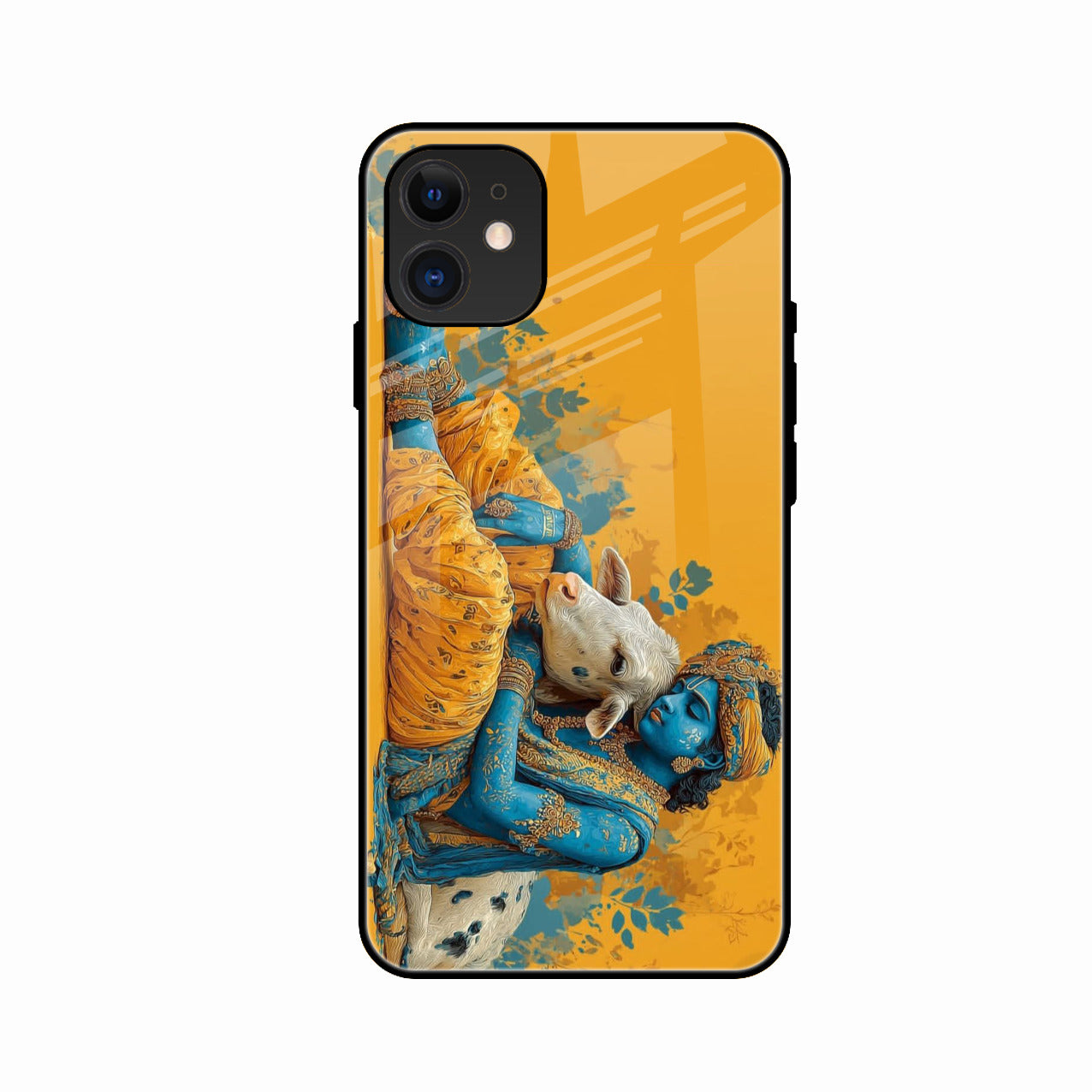Divine Krishna Gopal Premium Glass Phone Case for iPhone 11