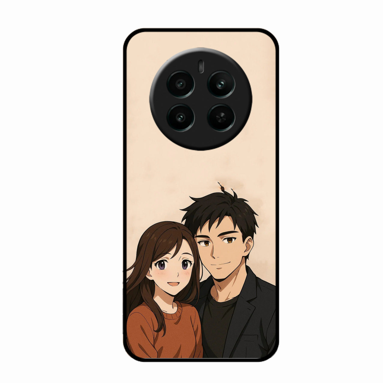 Custom Personalised Art Photo Glass Case for Realme Narzo 70 5G