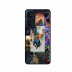 Eternal Radha Krishna Love Glass Phone Case for iQOO Neo 9 Pro 5G