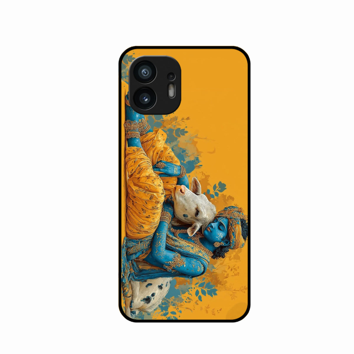 Divine Krishna Gopal Premium Glass Phone Case for Nothing Phone 2