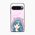 Purple Aesthetic Girl With Cat Phone Glass Case Cover For Google Pixel 10 Pro