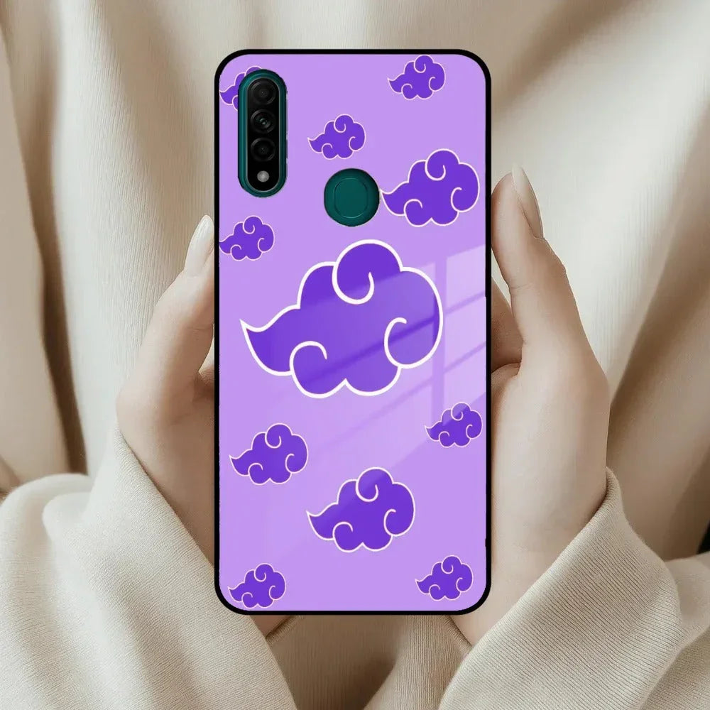 Purple Cloud Mobile Glass Phone Case Cover For Oppo - ShopOnCliQ