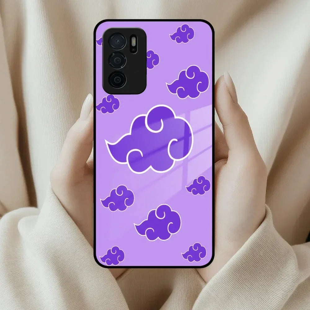 Purple Cloud Mobile Glass Phone Case Cover For Oppo - ShopOnCliQ