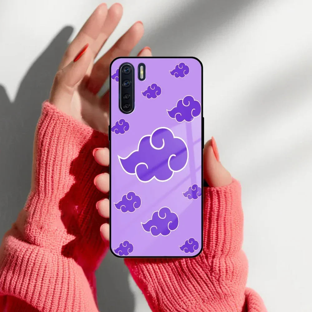 Purple Cloud Mobile Glass Phone Case Cover For Oppo - ShopOnCliQ