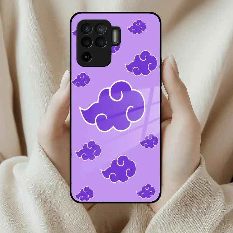 Purple Cloud Mobile Glass Phone Case Cover For Oppo - ShopOnCliQ
