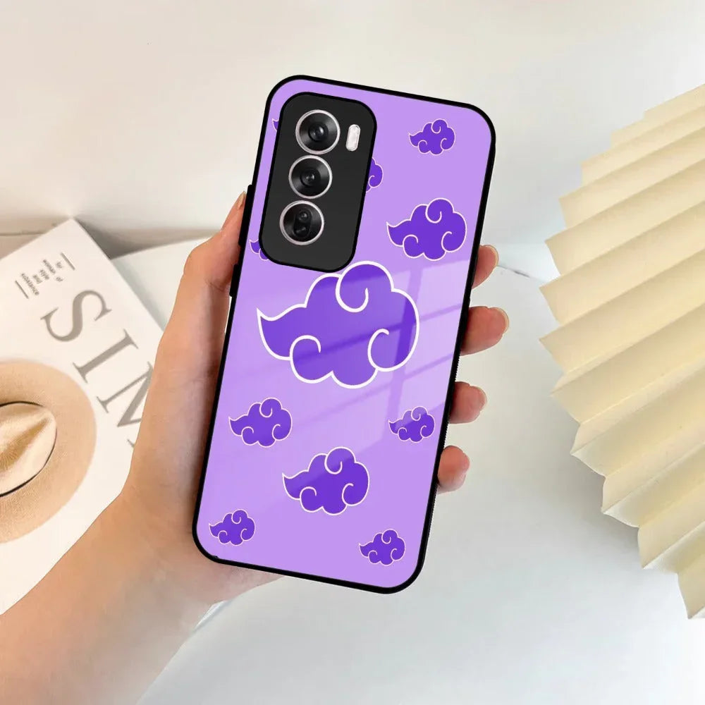 Purple Cloud Mobile Glass Phone Case Cover For Oppo - ShopOnCliQ