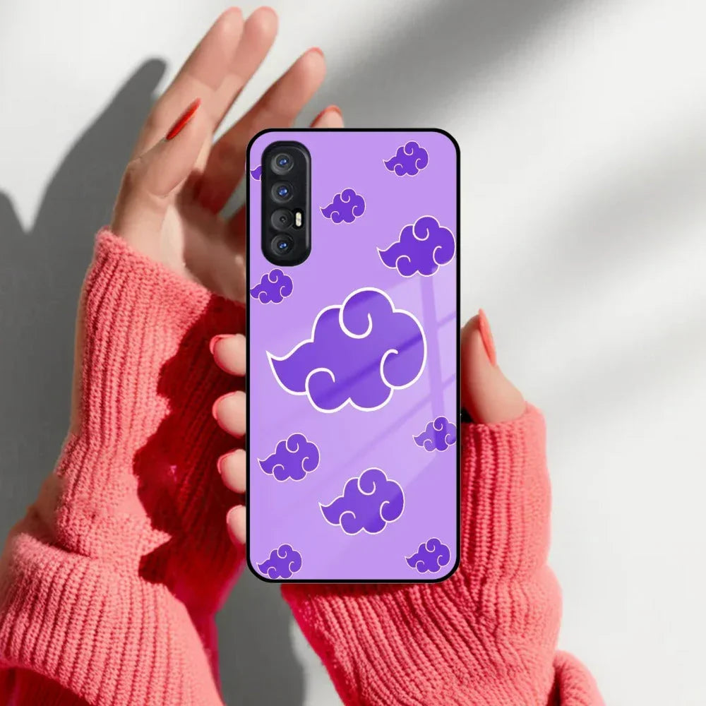 Purple Cloud Mobile Glass Phone Case Cover For Oppo - ShopOnCliQ