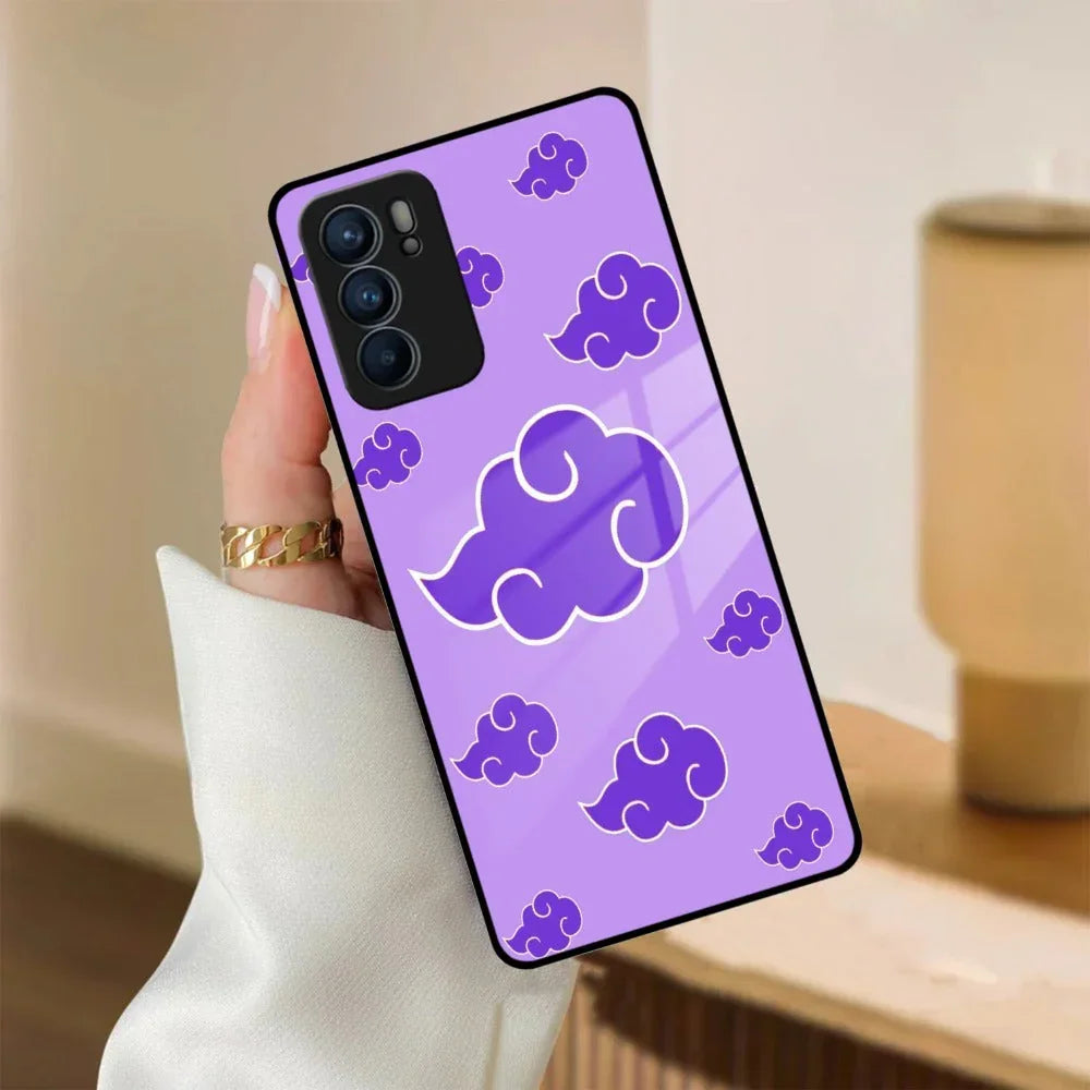 Purple Cloud Mobile Glass Phone Case Cover For Oppo - ShopOnCliQ