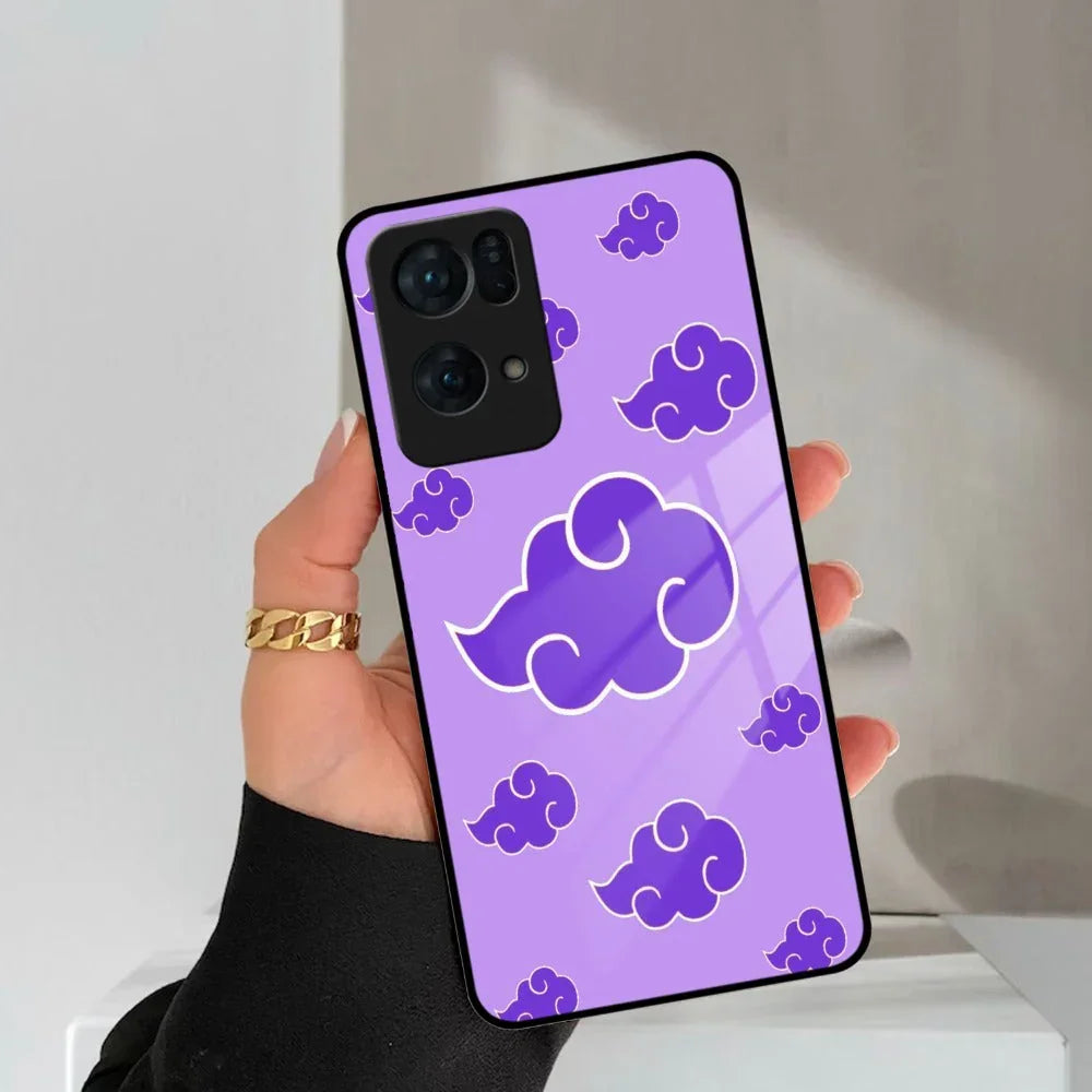 Purple Cloud Mobile Glass Phone Case Cover For Oppo - ShopOnCliQ