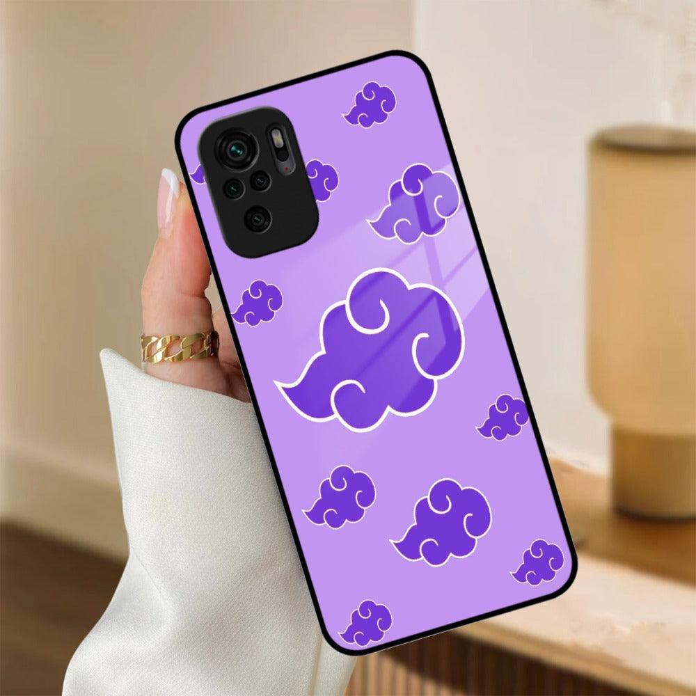 Purple Cloud Mobile Glass Phone Case Cover For Redmi/Xiaomi